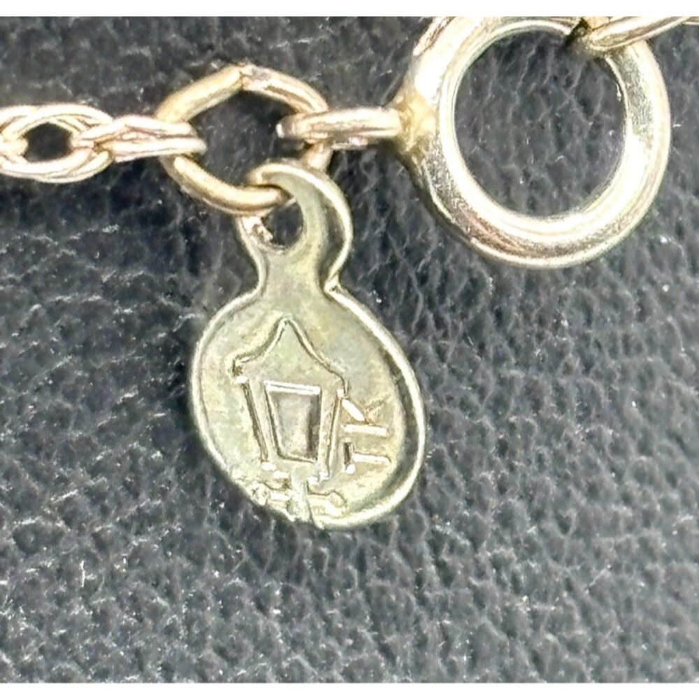 Thomas Kinkade Sterling Silver Pave Diamonds, Beacon of Hope Lighthouse Necklace - Picture 11 of 11